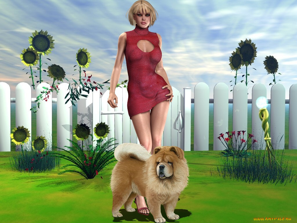 Дама с собачкой тест. Блондинка с собачкой. Дама с собачкой картинки. Дама с собачкой цветы. 18 +3д люди с животными.